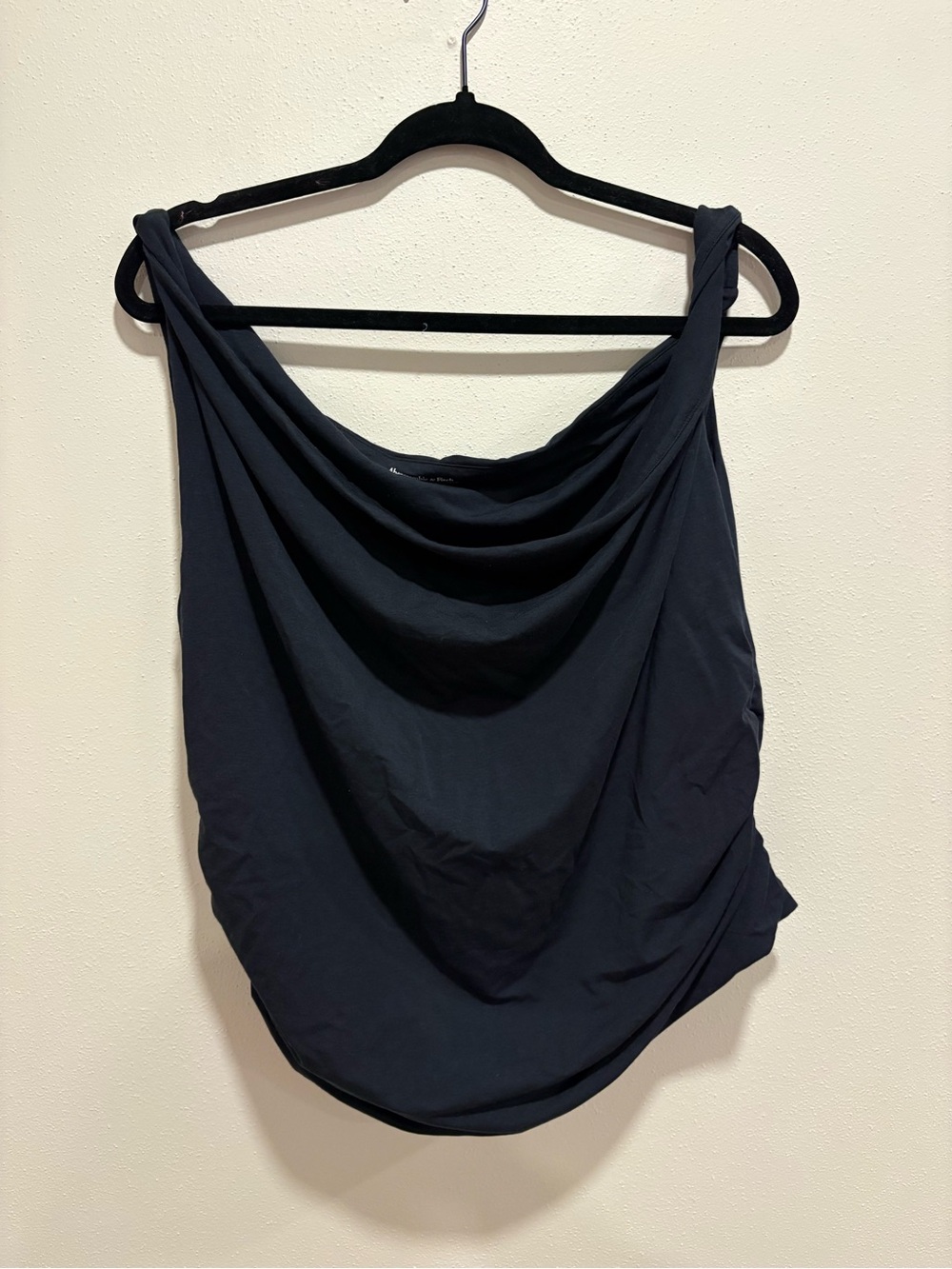 A&F XXL asymmetrical off the shoulder modal top